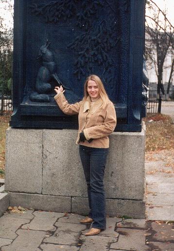 Near the museum in Torzhok